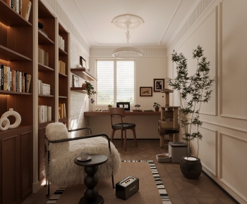 French Style Study Space-ID:822758919