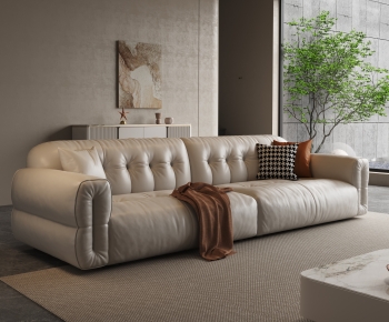 Modern Nordic Style A Sofa For Two-ID:942841057