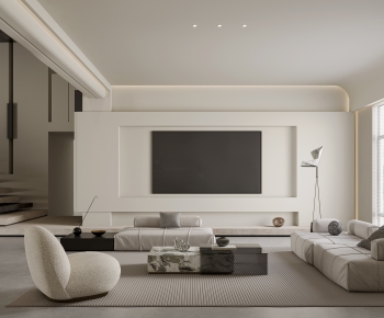 Modern A Living Room-ID:512372974