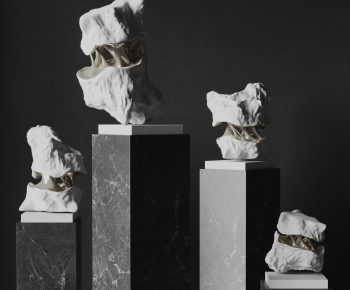 现代抽象艺术石头雕塑-ID:221960582