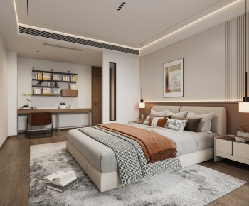 New Chinese Style Bedroom-ID:585752967