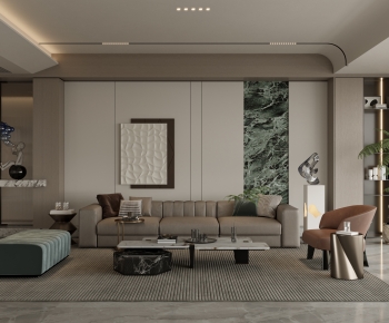 Modern A Living Room-ID:964431052