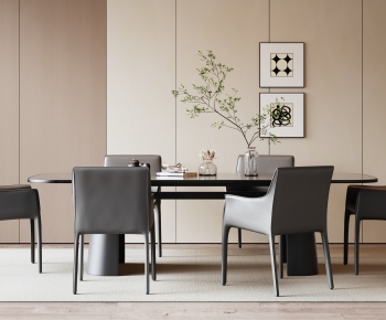 Modern Dining Table And Chairs-ID:704762947