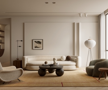Wabi-sabi Style A Living Room-ID:464762932