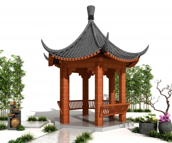 Chinese Style Pavilion-ID:736192945