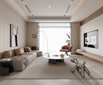 Modern A Living Room-ID:831650023