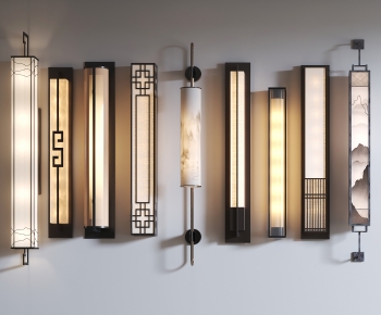 New Chinese Style Wall Lamp-ID:122211078