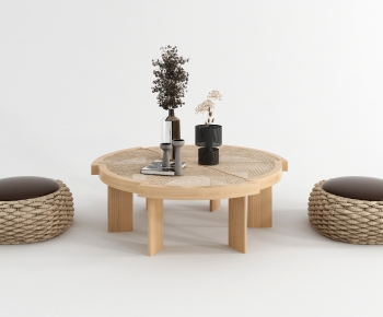 Wabi-sabi Style Coffee Table-ID:609980119