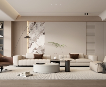 Modern A Living Room-ID:708821063