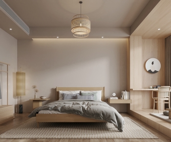 Japanese Style Bedroom-ID:334741123