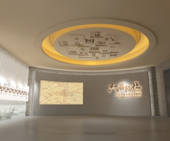 New Chinese Style Exhibition Hall-ID:937570105