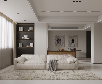 Modern A Living Room-ID:272007942