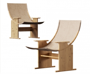Wabi-sabi Style Lounge Chair-ID:472079992