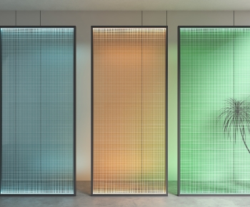 Modern Glass Screen Partition-ID:701781034