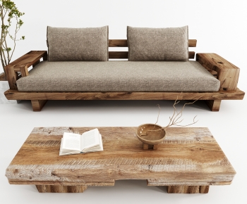 Wabi-sabi Style A Sofa For Two-ID:512686973