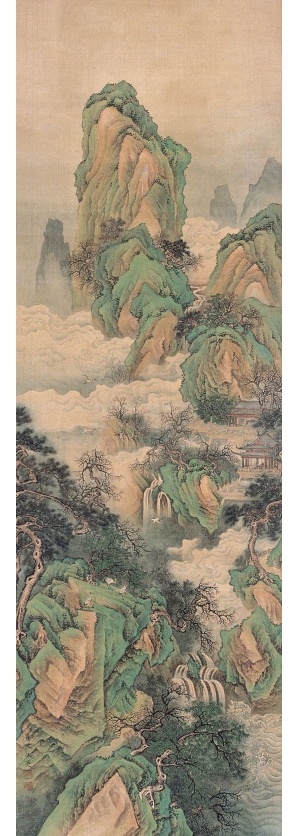 中式国画山水画-ID:317321062