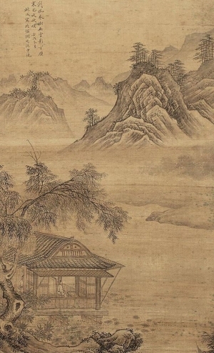 中式国画山水画-ID:5979165