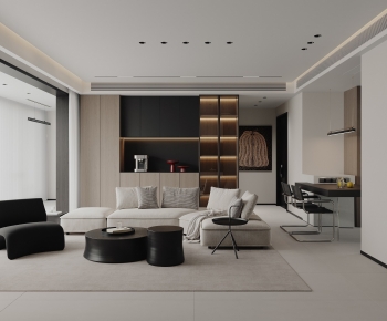 Modern A Living Room-ID:164447076