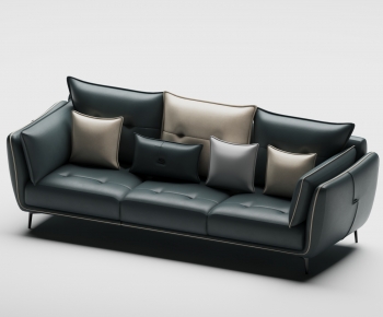 Modern Three-seat Sofa-ID:630109071