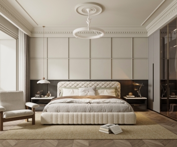 French Style Bedroom-ID:724360944