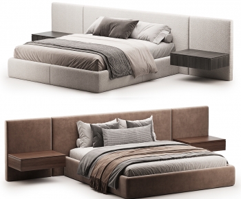Modern Double Bed-ID:346812017