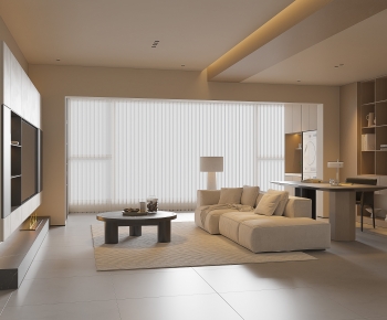 Modern A Living Room-ID:705319882