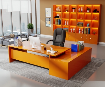 Modern Manager's Office-ID:621968986