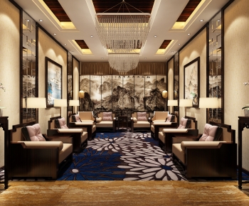 New Chinese Style Reception Area-ID:802463057