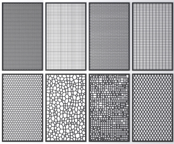 Modern Metal Screen Partition-ID:511483911