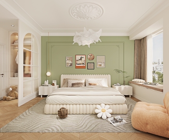 French Style Bedroom-ID:857521062