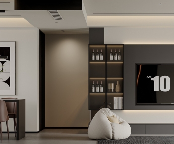 Modern A Living Room-ID:821499813