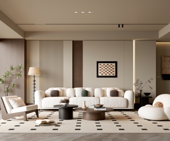 Modern A Living Room-ID:815969945