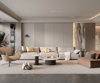 Modern A Living Room-ID:229166034