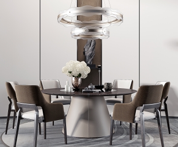 Modern Dining Table And Chairs-ID:847381116