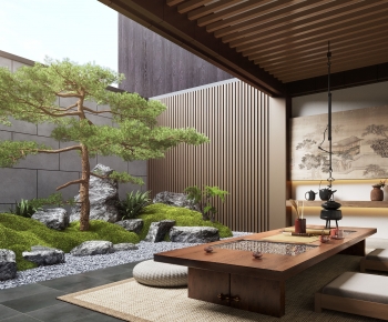 New Chinese Style Courtyard/landscape-ID:762609004