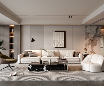 Modern A Living Room-ID:795206071
