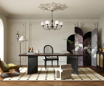 French Style Study Space-ID:630995041