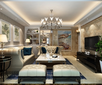 American Style A Living Room-ID:840449094