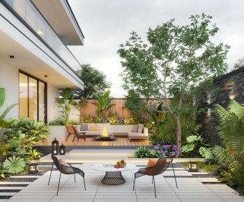 Modern Courtyard/landscape-ID:233921058