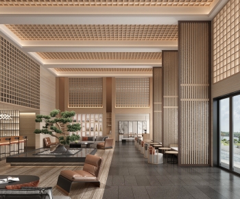 New Chinese Style Lobby Hall-ID:152012118