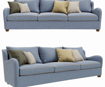 Modern Three-seat Sofa-ID:585437068