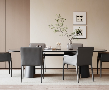 Modern Dining Table And Chairs-ID:755522015