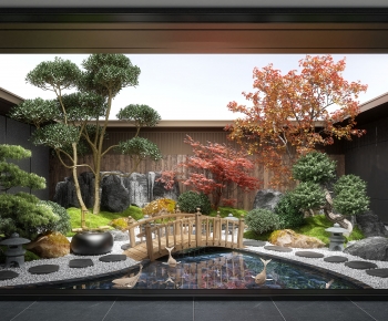 New Chinese Style Courtyard/landscape-ID:203825957