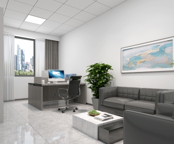 Modern Manager's Office-ID:918576966