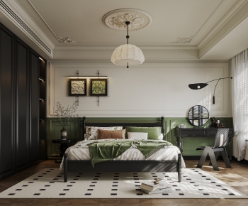 French Style Bedroom-ID:125245093