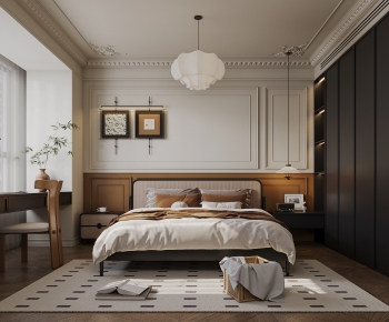 French Style Bedroom-ID:612704045
