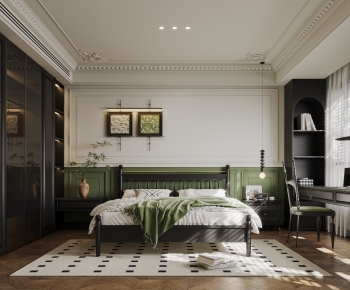 French Style Bedroom-ID:402146104