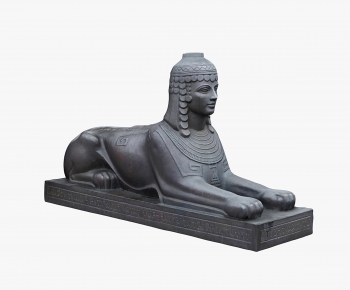 欧式狮身人面像雕塑-ID:400768045