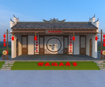 Chinese Style Ancient Architectural Buildings-ID:310791025