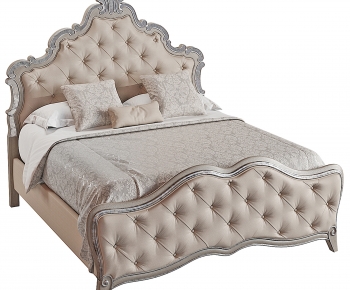 American Style Double Bed-ID:986674074